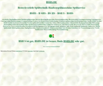 BSHS.de(Spülmobil) Screenshot