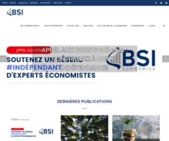 Bsi-Economics.org(BSI Economics) Screenshot
