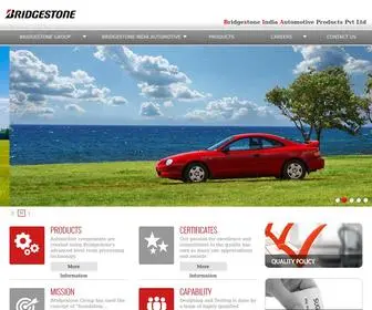 Bsia.co.in(Bridgestone India Automotive Products Pvt.Ltd) Screenshot