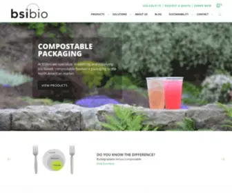 Bsibio.com(BSIbio Packaging Solutions) Screenshot