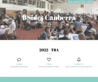 Bsidescbr.com.au(BSides Canberra) Screenshot