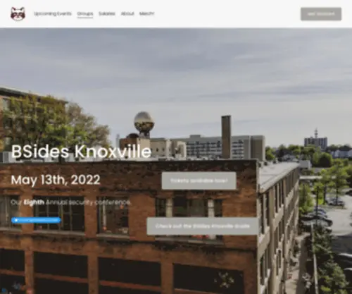 Bsidesknoxville.com(BSides Knoxville 2014) Screenshot