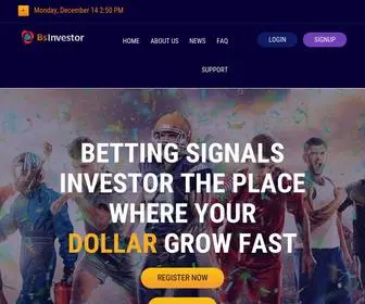 Bsinvestor.com(Highest Paying Company) Screenshot