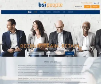 Bsipeople.com(BSI People) Screenshot