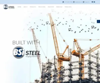 Bsisteel.com(BSi Steel Limited) Screenshot