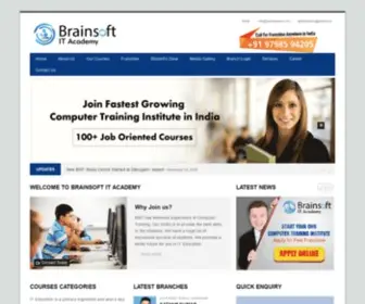 Bsitacademy.com(Brainsoft IT Academy) Screenshot