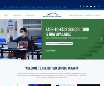 BSJ.sch.id(British School Jakarta) Screenshot