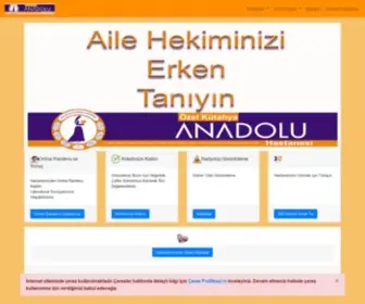 Bskanadolu.com(Bsk Anadolu Hastanesi Kütahya) Screenshot