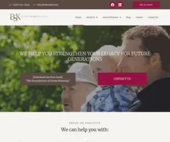 Bskazlaw.com(Estate Planning Lawyer for Wills) Screenshot