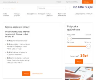 BSK.com.pl(ING Bank Śląski) Screenshot