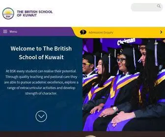 BSK.edu.kw(The British School of Kuwait (BSK)) Screenshot