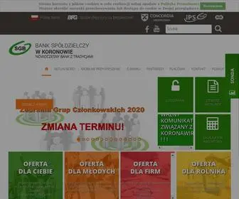 Bskoronowo.com.pl(Bank Spółdzielczy) Screenshot