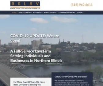 BSLBV.com(Barrick, Switzer, Long, Balsley, & Van Evera LLP) Screenshot