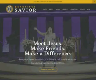 BSlcomaha.org(Beautiful Savior) Screenshot