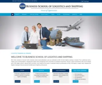 BSlsindia.com(BUSINESS SCHOOL OF LOGISTICS AND SHIPPING) Screenshot