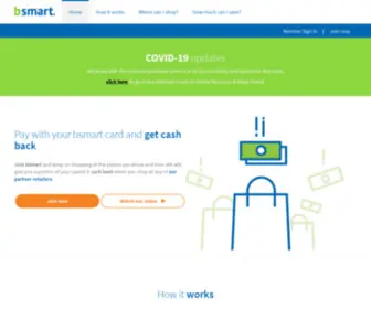 Bsmart.co.za(Get Cash Back Today) Screenshot