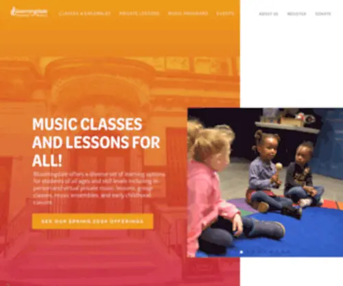 BSMNY.org(Bloomingdale School of Music) Screenshot