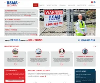 BSMS.net.au(BSMS Security) Screenshot