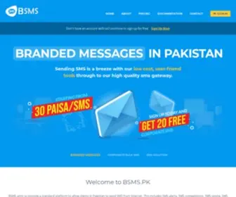 BSMS.pk(BSMS, SMS Marketing) Screenshot