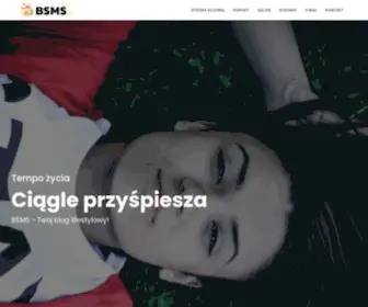 BSMS.pl(Moda, wnętrze, styl życia) Screenshot