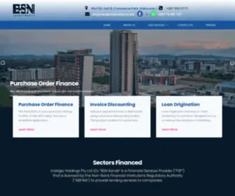 BSnbonds.co.bw(BSN Bonds) Screenshot