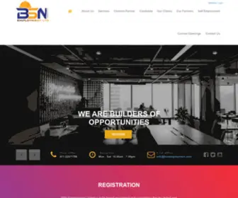 Bsnemployment.com(Find your career here) Screenshot