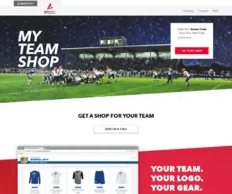 BSnteamsports.com(BSN Sports Team Shop) Screenshot