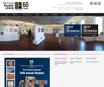 Bsoa.bm(Bermuda Society of Arts) Screenshot