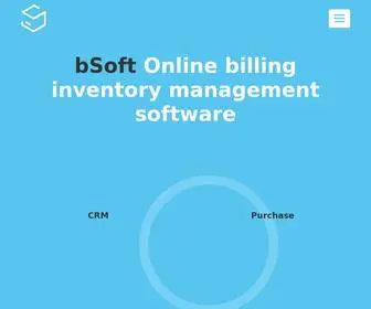 Bsoft.xyz(BSoft online inventory billing business software) Screenshot