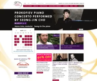 Bso.org(Boston Symphony Orchestra) Screenshot