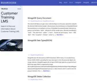 Bsourcecode.com(Blogger) Screenshot