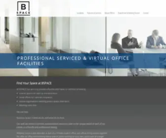 Bspace.net.au(Professional and virtual office facilities and service) Screenshot