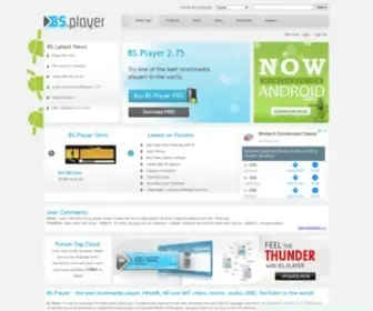 BSplayer.com(The best free media player in the world. BS.Player™) Screenshot