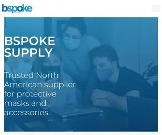 Bspokesupply.com(Your supply for medical grade protective masks and accessories) Screenshot