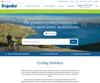 Bspoketours.com(Cycling Holidays 2021) Screenshot