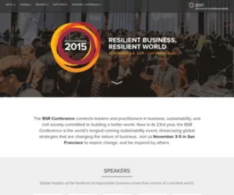 BSR15.org(BSR Conference 2015) Screenshot