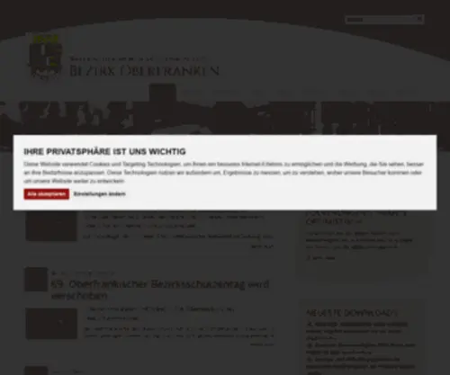 BSSB-Oberfranken.de(Bayerischer Sportschützenbund) Screenshot