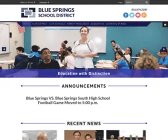 BSSD.net(Blue Springs School District) Screenshot
