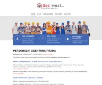 Bssinvest.cz(Personální) Screenshot