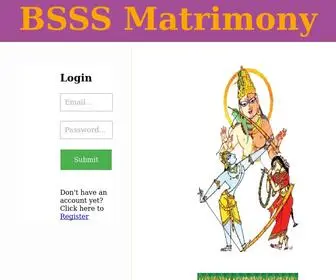 BSSsmatrimony.com(BSSsmatrimony) Screenshot