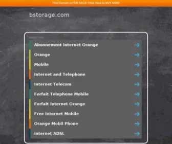 Bstorage.com(bstorage) Screenshot