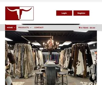 BStrading.co(Cowhides, Sheepskins, Rustic, Lodge, Western, & African Decor) Screenshot