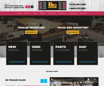 BStrailersales.com Screenshot