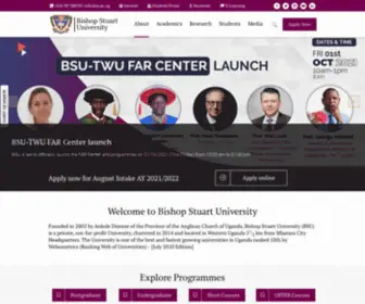 Bsu.ac.ug(Bishop Stuart University) Screenshot