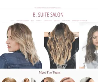 Bsuitehairsalon.com(Balayage Hair Salon) Screenshot