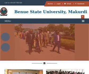 Bsum.edu.ng(Benue State University Makurdi) Screenshot