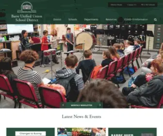 Bsuvt.org(Barre Unified Union School District) Screenshot