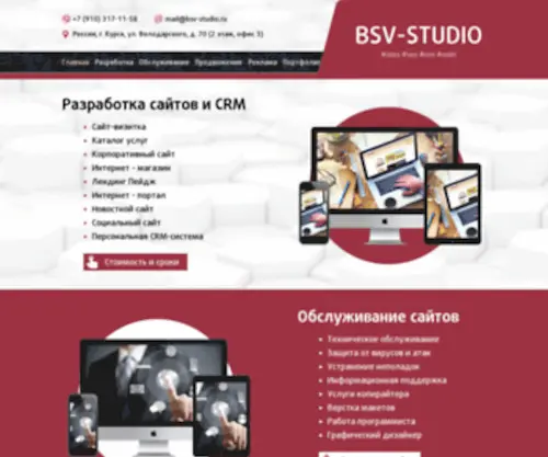 BSV-Studio.ru(разработка) Screenshot