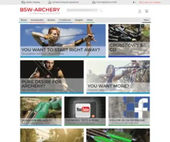 BSW-Archery.eu(Your archery and crossbow shop) Screenshot