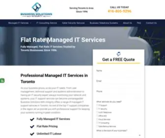 Bswi.com(IT Support Provider Company) Screenshot
